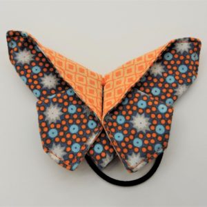 elastique-pour-cheveux-avec-papillon-en-origami-en-coton-petit-pan-et-coton-a-motif-geometrique