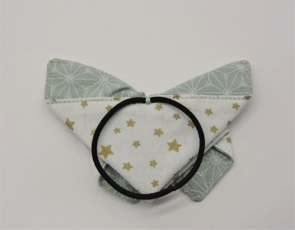elastique-pour-cheveux-avec-papillon-en-origami-en-coton-blanc-etoile-et-coton-a-motif-japonais